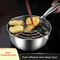 Japanese Tempura Fryer Pot Stainless Steel Deep Fryer Pot For Crispy Home Cooking 0