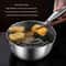 Japanese Tempura Fryer Pot Stainless Steel Deep Fryer Pot For Crispy Home Cooking 3