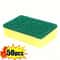 UltraClean DualSided Dish Cleaning Sponge With Rust Removal Brush 50pcs 0