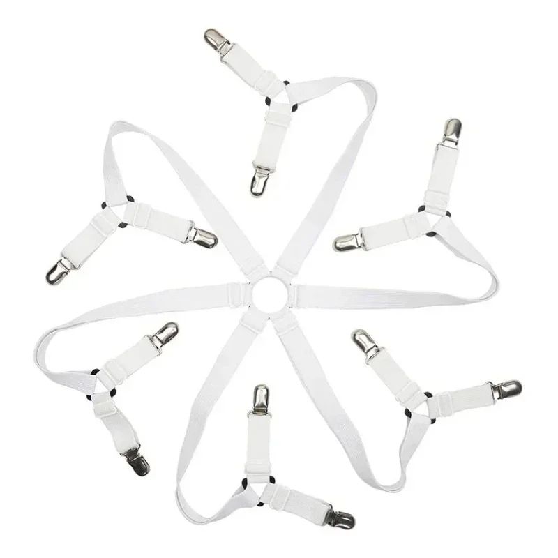 12Clip Bed Sheet Clips Adjustable Sheet Fasteners For Bedding Sofa Covers And Blankets 1