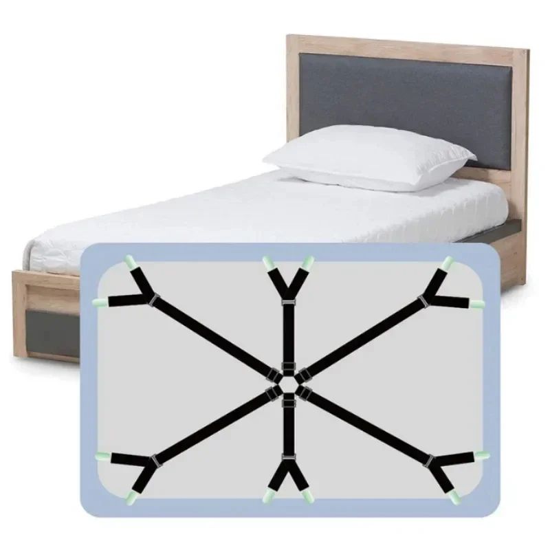 12Clip Bed Sheet Clips Adjustable Sheet Fasteners For Bedding Sofa Covers And Blankets 2