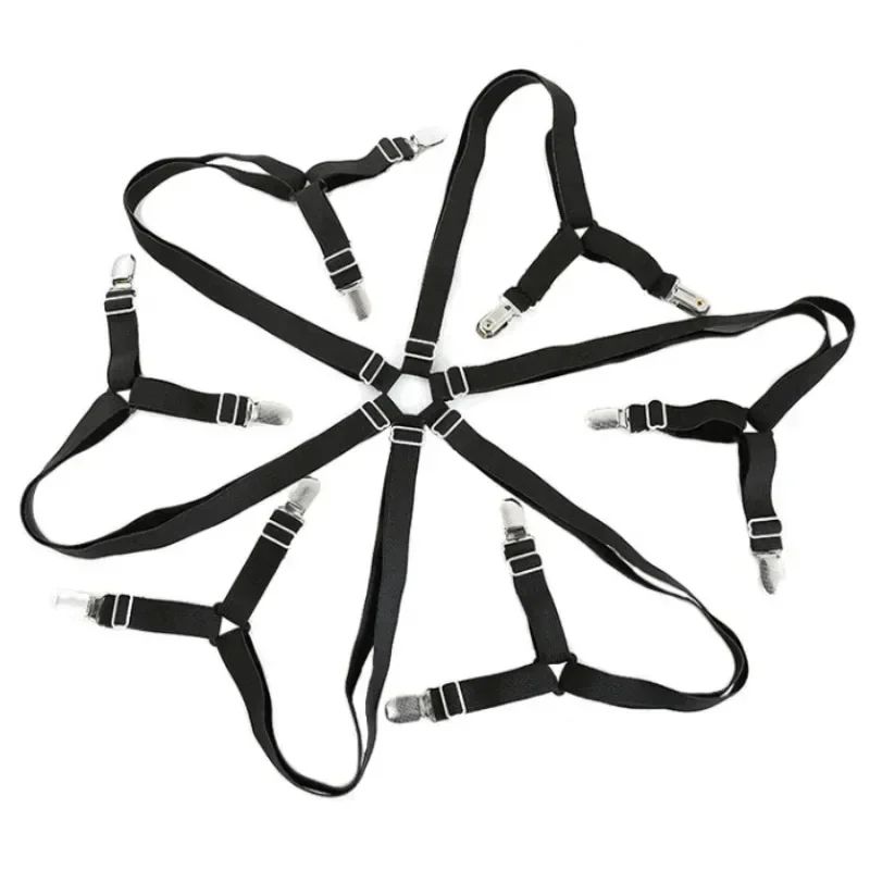 12Clip Bed Sheet Clips Adjustable Sheet Fasteners For Bedding Sofa Covers And Blankets 5