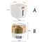 360 Rotating Food Dispenser Airtight Grain Storage Container 4