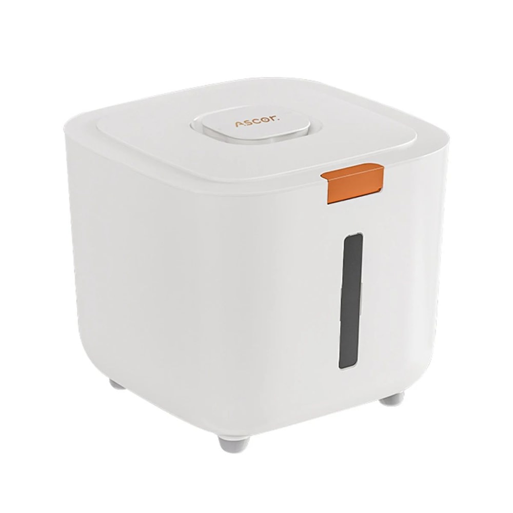 360 Rotating Food Dispenser Airtight Grain Storage Container 6