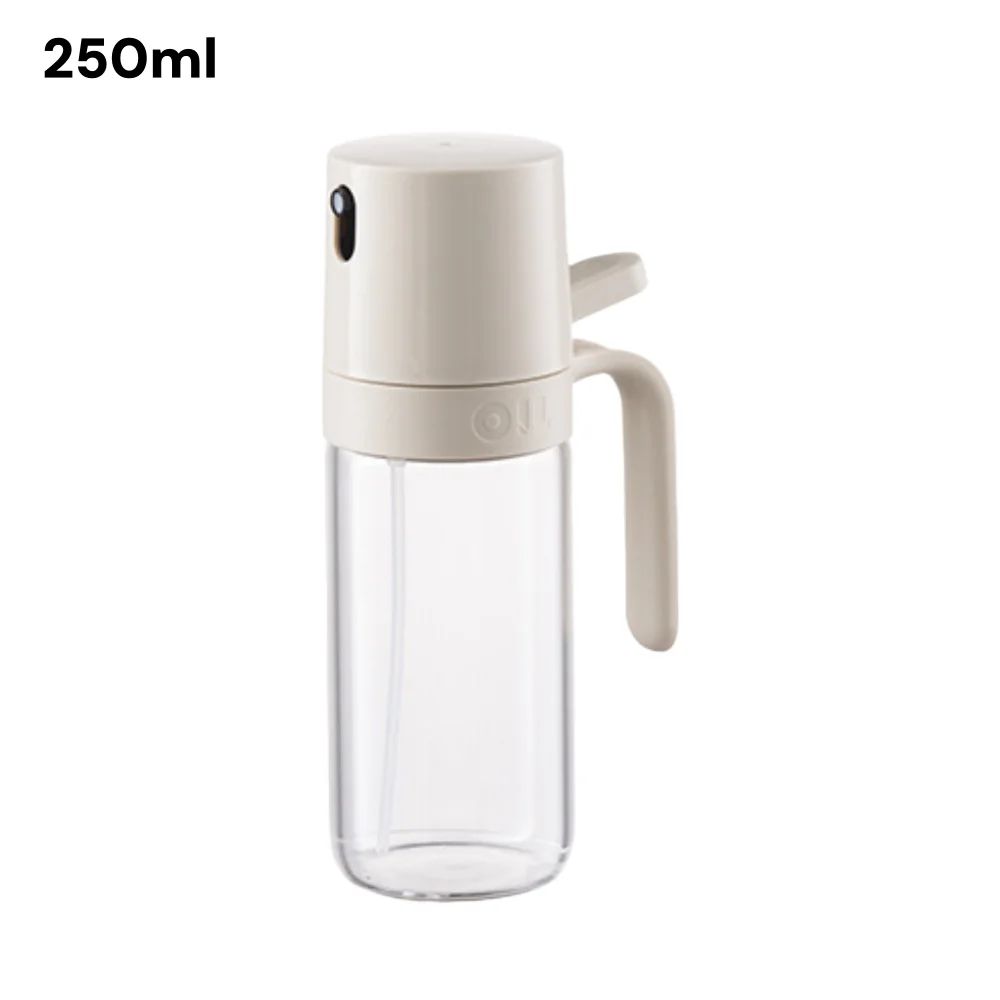 2in1 Glass Olive Oil Sprayer Pourer Bottle For Cooking BBQ And Camping 7