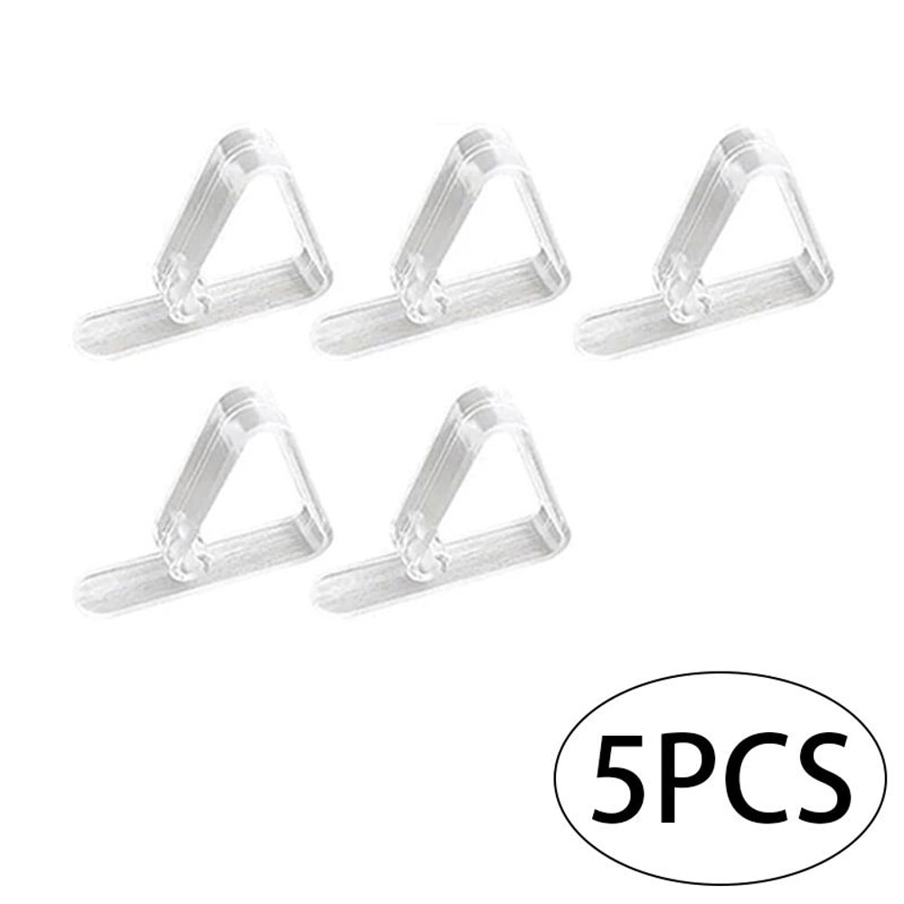 CrystalGrip Transparent AntiSlip Tablecloth Clips 1020 Pack 6
