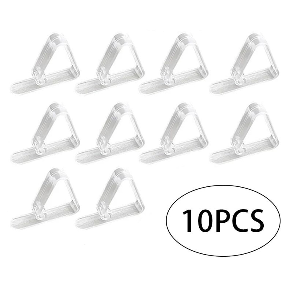 CrystalGrip Transparent AntiSlip Tablecloth Clips 1020 Pack 7