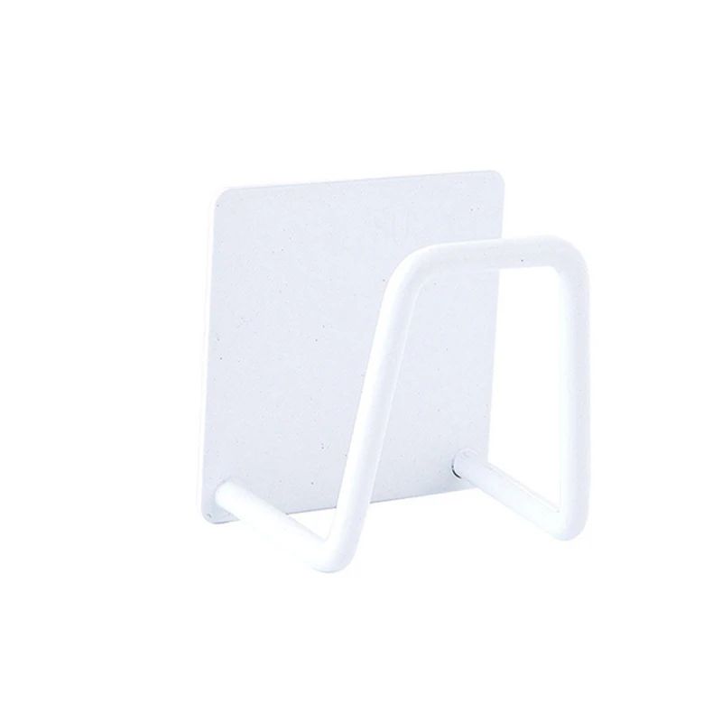 Stainless Steel Kitchen Sponge Holder For Sink Wall Mount With Drain Design 8