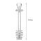 CrystalClear Glass Honey Stirrer Coffee Mixing Stick 5