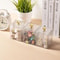 Clear Acrylic Cotton Swab Holder For Bathroom Vanity And Makeup Pad Storage 3