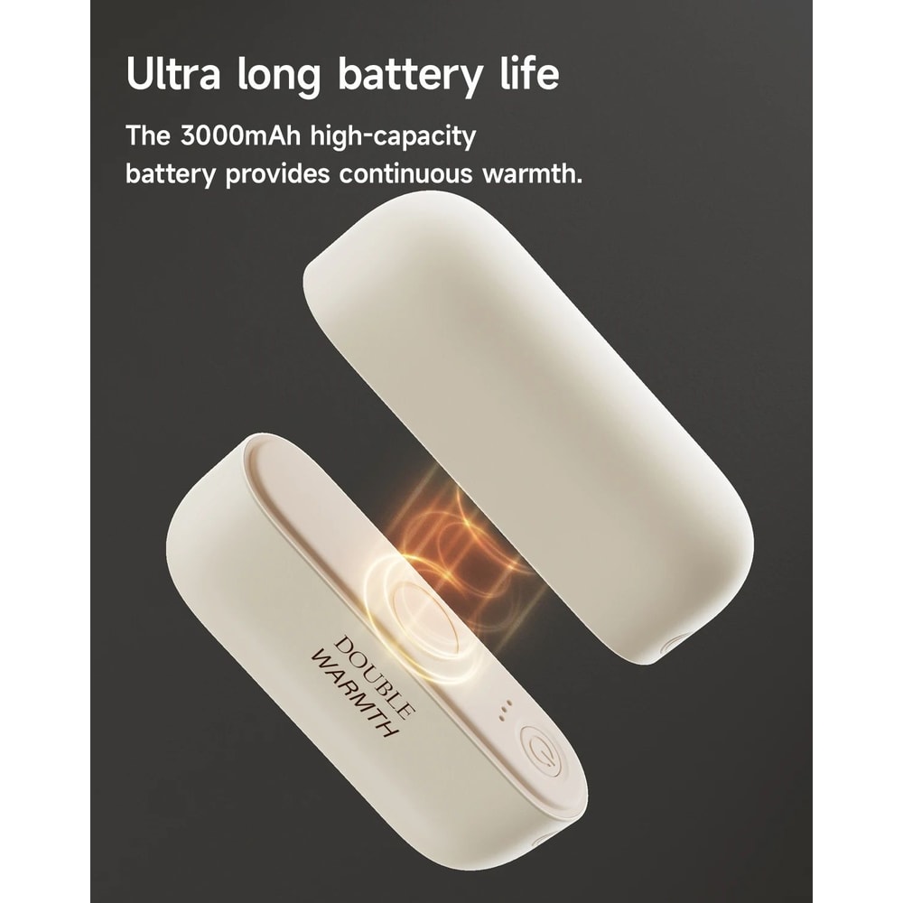 2in1 Magnetic Rechargeable Hand Warmer Portable Pocket Heater 0