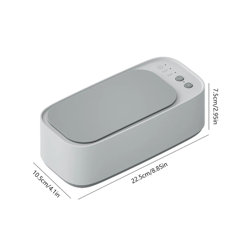 360 Ultrasonic Cleaner Machine For Jewelry Glasses Everyday Essentials 5
