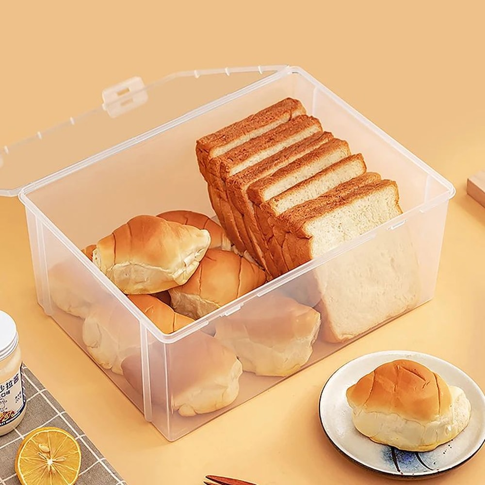 CrystalSeal Airtight Bread Storage Container With Freshness Lock 1