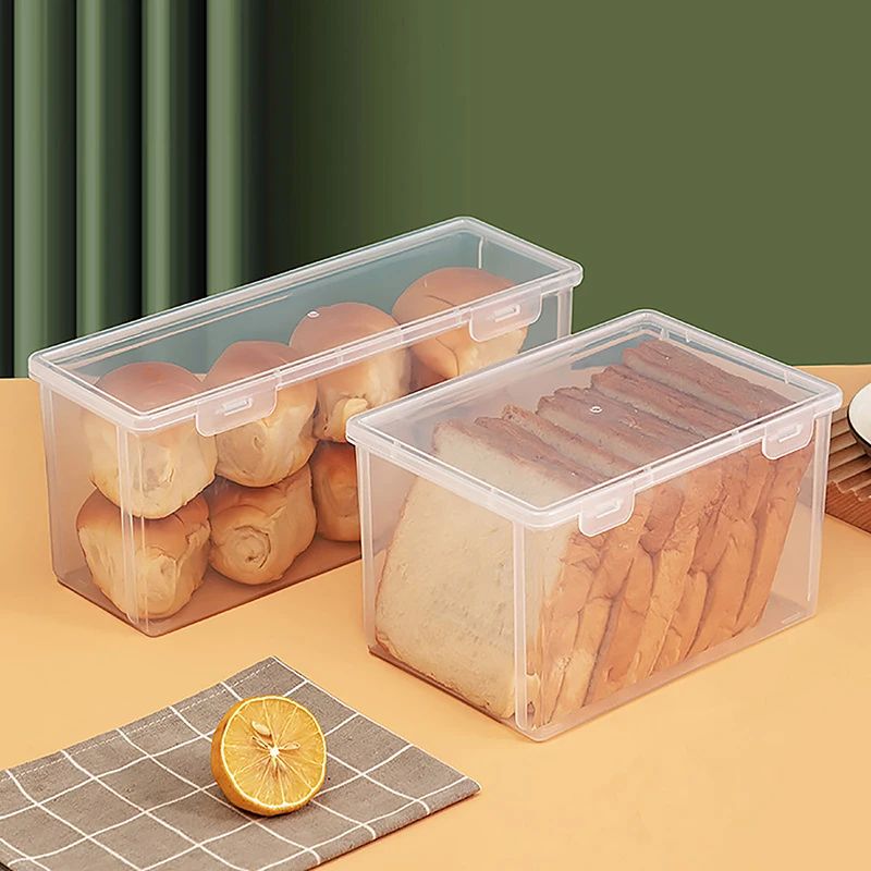CrystalSeal Airtight Bread Storage Container With Freshness Lock 2