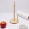 Wooden Paper Towel Holder Countertop Stand For Kitchen And Dining Table 1