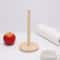 Wooden Paper Towel Holder Countertop Stand For Kitchen And Dining Table 2