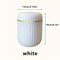 Compact Mini Desk Trash Can With Lid Stylish Desktop Waste Bin Organizer For Home Office 4