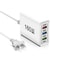 160W Multi Port USB Charger Fast Charging USB C Power Hub For Phones And Tablets 8