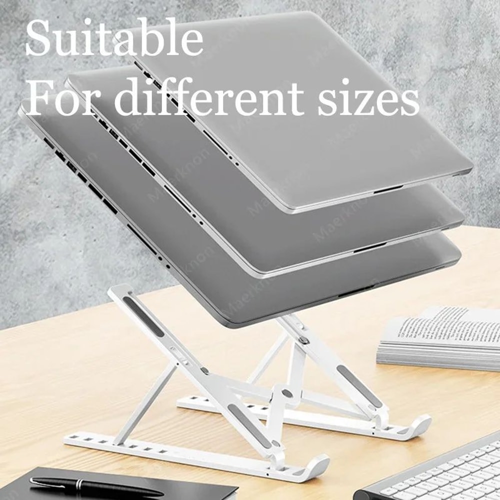 ErgoLift Adjustable Laptop Stand Portable Foldable Ergonomic Laptop Riser 2