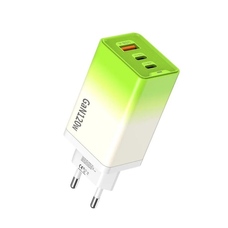 120W GaN MultiPort Fast Charger With USBC PD Smart Power Distribution 8