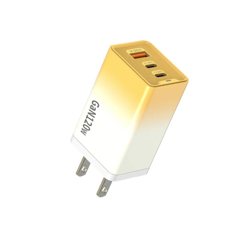 120W GaN MultiPort Fast Charger With USBC PD Smart Power Distribution 14