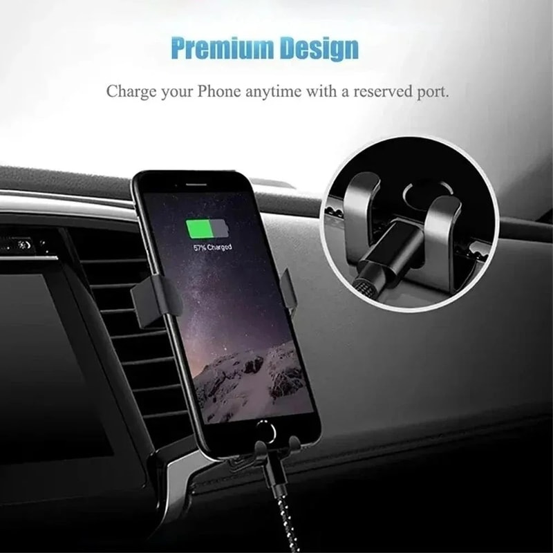AutoGrip Gravity Car Phone Holder Air Vent Mount 1