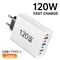 120W USB C Charger MultiPort Fast Charging Adapter For IPhone Samsung More 7