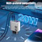 22W USBC Fast Charger Dual Port Wall Adapter With Quick Charge 30 For IPhone Android 4