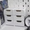 3Tier Desk Organizer With Drawers Portable Makeup Jewelry Storage Organizer For ClutterFree Space 1