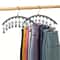 10Clip SpaceSaving Pants Hanger Organizer For Leggings And Closet Storage 0