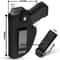 Universal Concealed Carry Holster Adjustable OWB IWB Glock Holster For Secure Everyday Defense 1