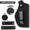 Universal Concealed Carry Holster Adjustable OWB IWB Glock Holster For Secure Everyday Defense 0