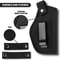 Universal Concealed Carry Holster Adjustable OWB IWB Glock Holster For Secure Everyday Defense 0