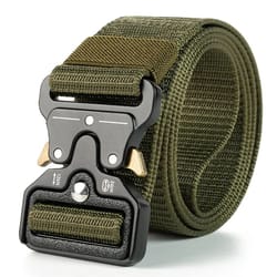 quick release tactical belt for men & women – adjustable nylon military belt