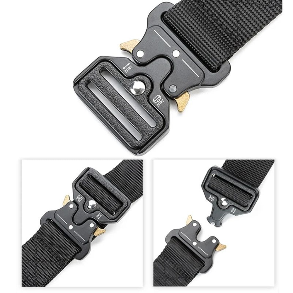 Quick Release Tactical Belt For Men Women Adjustable Nylon Military Belt 4