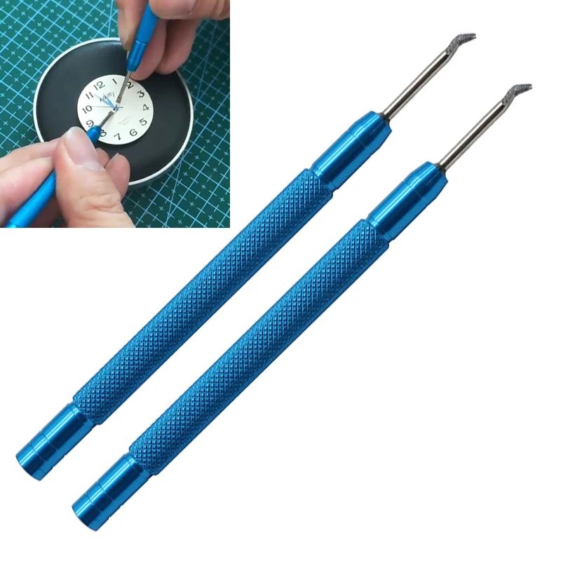 2Pcs Precision Watch Hand Remover Tool Set For Watch Repair Maintenance 1