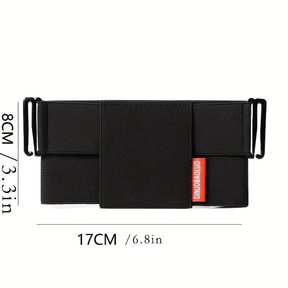 SlimFit Running Phone Waist Bag Invisible Elastic Sports Waist Pouch For HandsFree Comfort 3