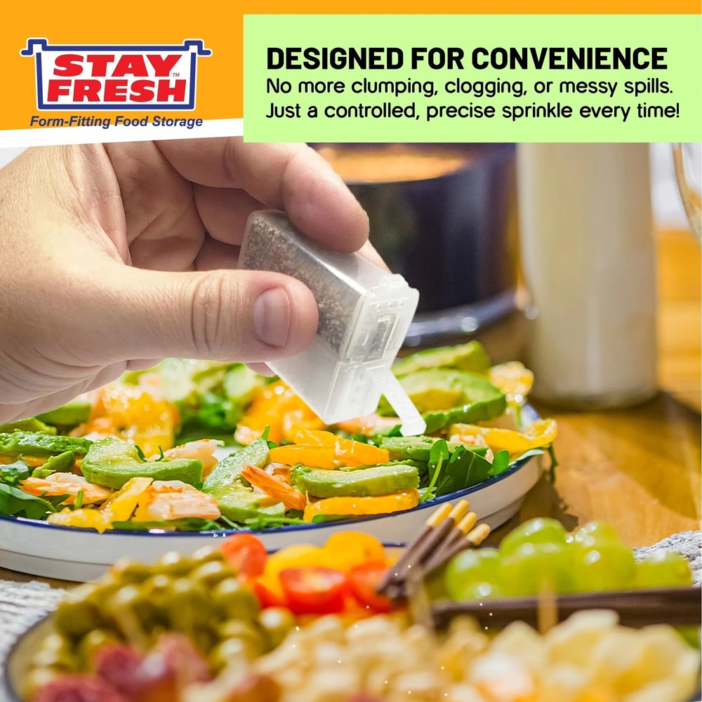 2in1 Camping Seasoning Shaker Portable Spice Container For BBQ Outdoor Cooking 1