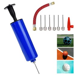 portable ball pump with flexible hose – quick inflate basketball pump for all sports