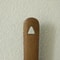 Magnetic Beech Wood Long Handle Shoe Horn With Wall Base 2