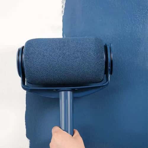 High-Coverage Self-Priming Paint Roller Brush for Smooth Wall Finishes