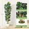 Tall Artificial Fiddle Leaf Fig Tree With Pot Realistic Faux Plant Decor For Stylish Indoor Spaces 8