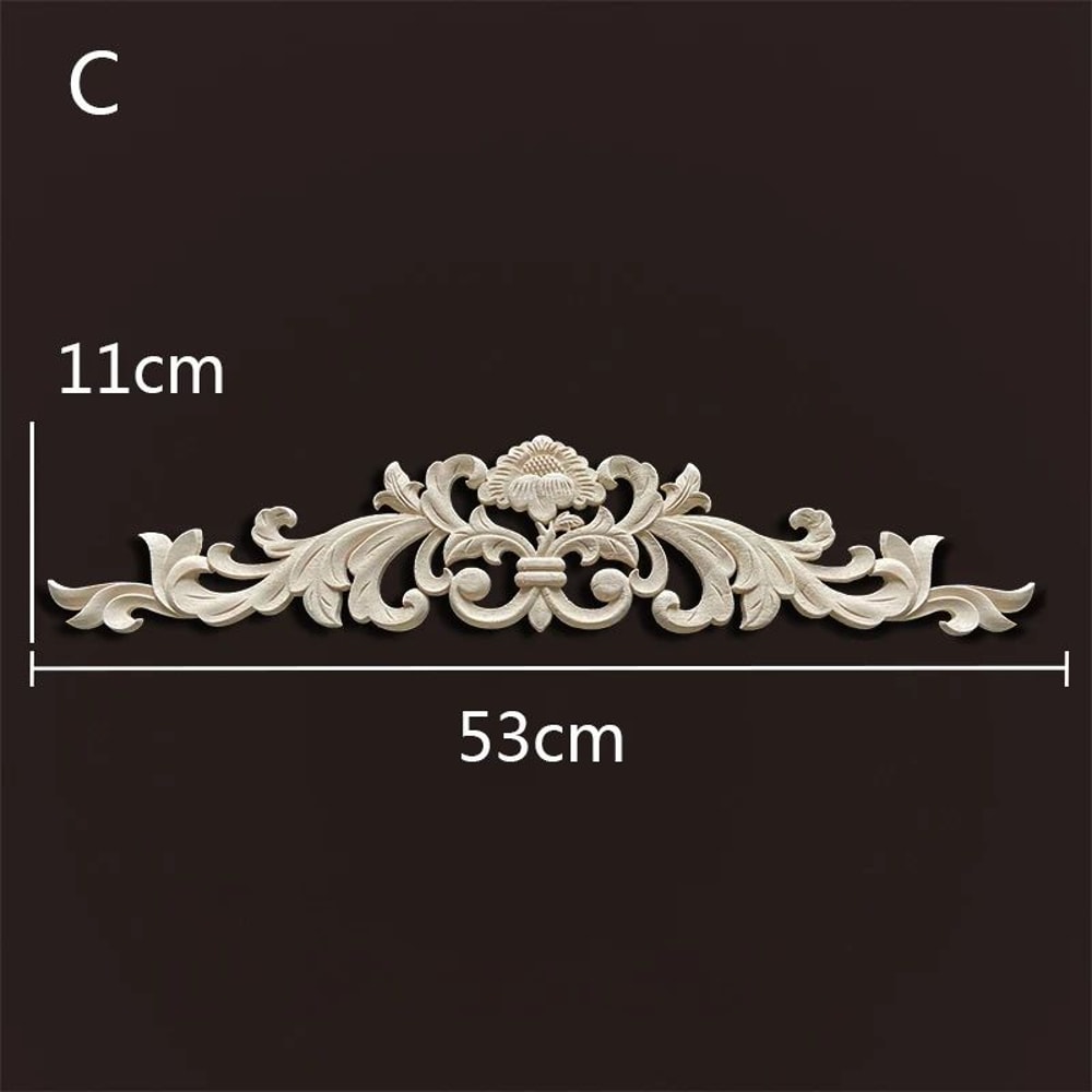 Elegant Vintage Wood Appliques For Furniture Home Decor 5
