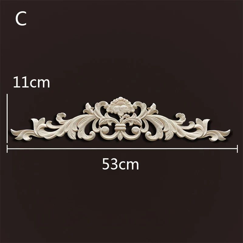 Elegant Vintage Wood Appliques For Furniture Home Decor 5