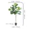 Realistic Artificial Olive Tree For Home Decor Tall Faux Indoor Tree With AntiTip Base 9