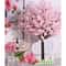 Elegant Pink Cherry Blossom Tree For Indoor Event Decor 0