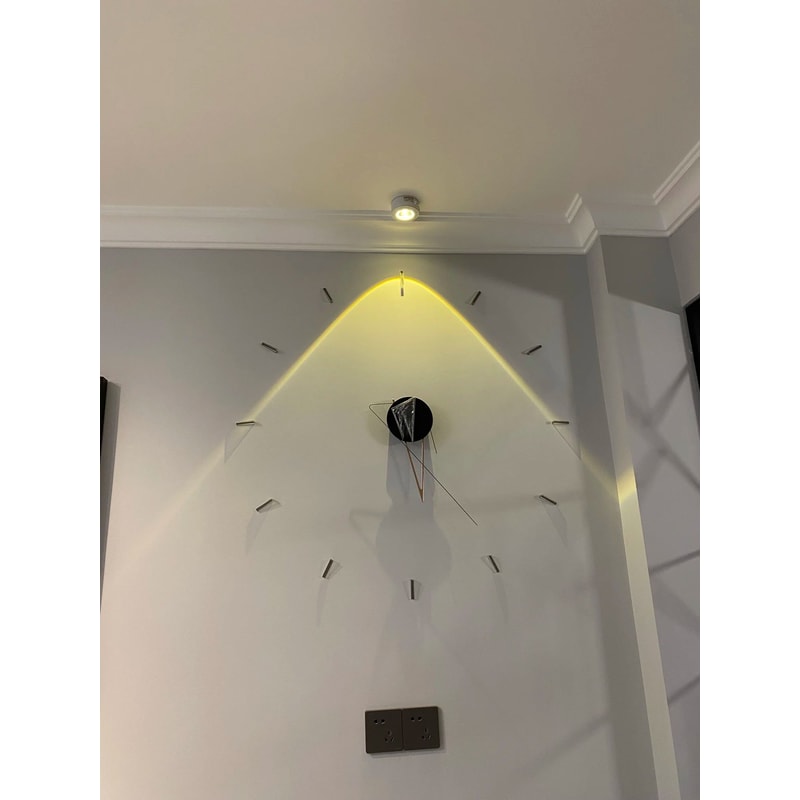 Custom DIY Wall Clock Modern Minimalist Silent Large Wall Decor 1