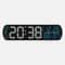 Smart LED Digital Alarm Clock With Temperature Humidity Display 8