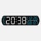 Smart LED Digital Alarm Clock With Temperature Humidity Display 8