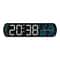 Smart LED Digital Alarm Clock With Temperature Humidity Display 12